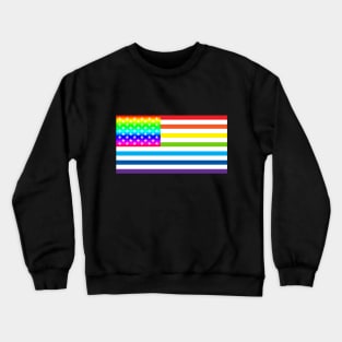 American Flag Crewneck Sweatshirt